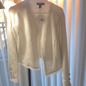 If you want to be stylish pretty professional this Chanel-esq blazer is for you!